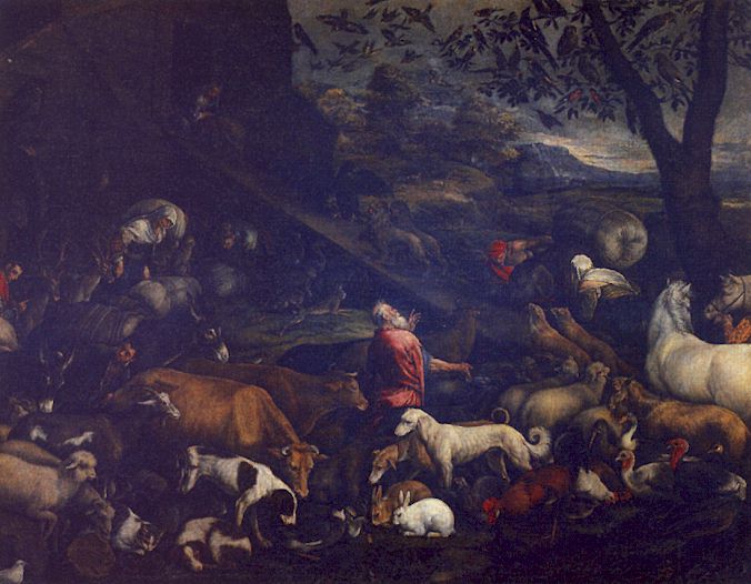 Jacopo Bassano The Animals Entering the Ark